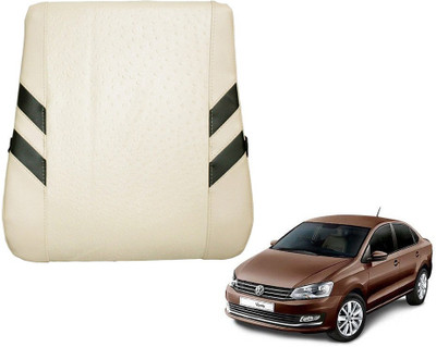 

Kozdiko Leather Seating Pad For Volkswagen Vento(Front Seats and Back Seats Beige)