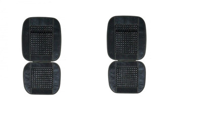 

Kaos Polyester, Cotton Seating Pad For Chevrolet Beat(Front Seats Black)