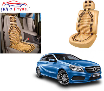 AUTO PEARL Polyester, Cotton Seating Pad For  Mercedes Benz A180(Front Seats Beige, Brown)