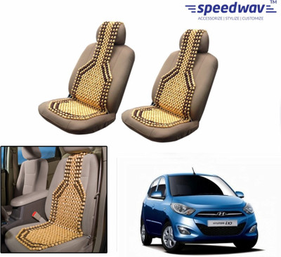 

Speedwav Wooden Bead Seating Pad For Hyundai i10(Front Seats Brown)