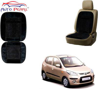AUTO PEARL Polyester, Cotton Seating Pad For  Hyundai(Front Seats Black)