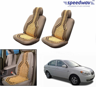 

Speedwav Wooden Bead Seating Pad For Hyundai Verna(Front Seats Brown)