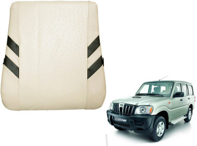 

Kozdiko Leather Seating Pad For Mahindra Scorpio(Front Seats and Back Seats Beige)