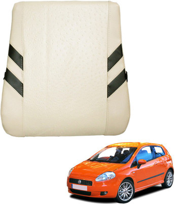 KOZDIKO Leather Seating Pad For  Fiat Grand Punto(Front Seats and Back Seats Beige)