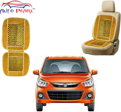 AUTO PEARL Polyester, Cotton Seating Pad For  Maruti Suzuki Alto K10(Front Seats Beige)