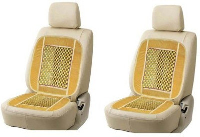 

ansaricom Polyester, Cotton Seating Pad For Universal For Car NA(Front seats Yellow)