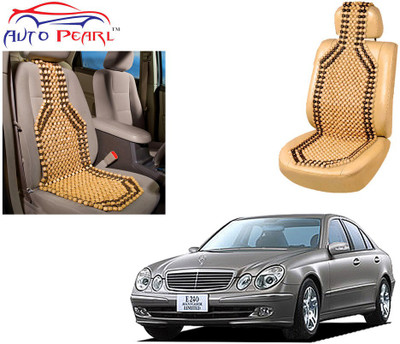 AUTO PEARL Polyester, Cotton Seating Pad For  Mercedes Benz E240(Front Seats Beige, Brown)
