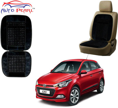 AUTO PEARL Polyester, Cotton Seating Pad For  Hyundai i20(Front Seats Black)