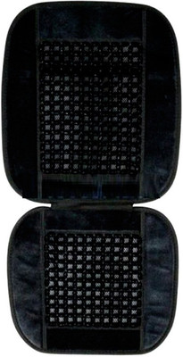 AUTO PEARL Polyester, Cotton Seating Pad For  Honda City(Front Seats Black)