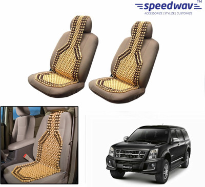 

Speedwav Wooden Bead Seating Pad For Isuzu MU-7 -2014(Front Seats Brown)