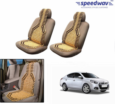 

Speedwav Wooden Bead Seating Pad For Renault Scala(Front Seats Brown)