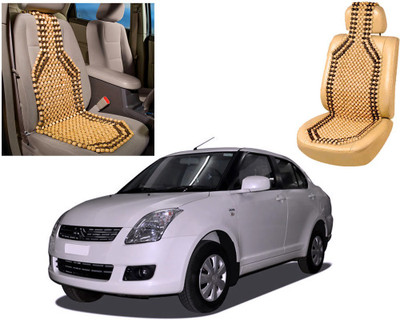 AUTO PEARL Wooden Bead Seating Pad For  Maruti Suzuki Swift Dzire(Front Seats Beige, Brown)