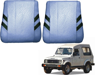 

Kozdiko Leather Seating Pad For Maruti Suzuki Gypsy(Front Seats and Back Seats Grey)