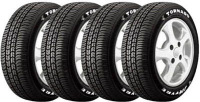 

JK Tyre Tornado - TL (Set of 4) 4 Wheeler Tyre(175/70R13, Tube Less)