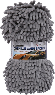 

Crab Microfiber Vehicle Washing Sponge(Pack Of 1)