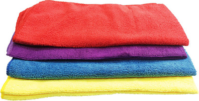 

ManeKo Microfiber Vehicle Washing Cloth(Pack Of 4)