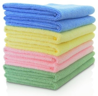 VRT Microfiber Vehicle Washing  Cloth(Pack Of 8)
