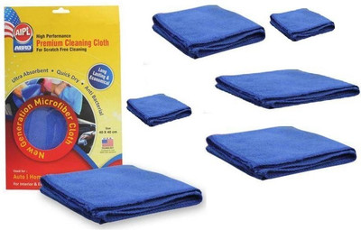 

Abro Microfiber Vehicle Washing Cloth(Pack Of 6)