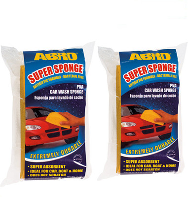 63% OFF on Abro Polyester Vehicle Washing Sponge(Pack Of 2) 63% OFF on Abro Polyester Vehicle Washing Sponge(Pack Of 2)