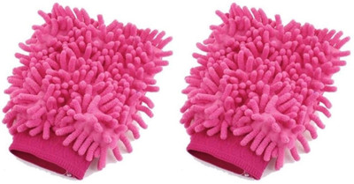 

ManeKo Microfiber Vehicle Washing Hand Glove(Pack Of 2)