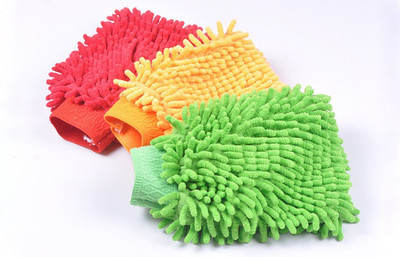 

Maxum Microfiber Vehicle Washing Hand Glove(Pack Of 3)