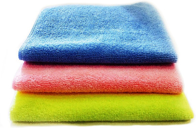 

ManeKo Microfiber Vehicle Washing Cloth(Pack Of 3)