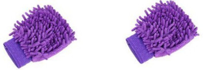 VRT Microfiber Vehicle Washing  Hand Glove(Pack Of 2)