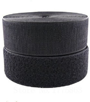 

Vardhman Velcro tape industial quality , 2 inches ( 50 m ) width,color black, pack of 5 mts Sew-on Velcro(Black)