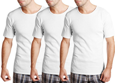 

Uwear Men Vest(Pack of 3, White