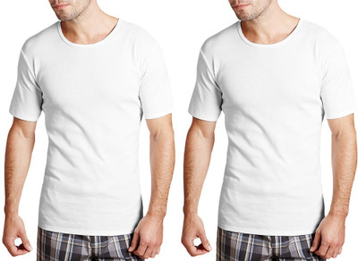 

Uwear Men Vest(Pack of 2, White