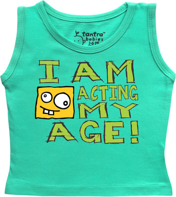 

Tantra Vest For Baby Boys Cotton(Light Green), Light aqua