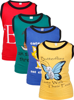 

Gkidz Vest For Boys Cotton(Multicolor, Blue