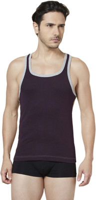 

Tuna London Men Vest, Wine_beige