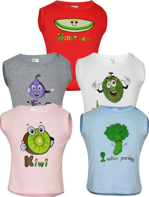 

Gkidz Vest For Baby Boys Cotton(Multicolor, Grey
