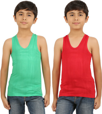 

RAA Vest For Baby Boys Cotton(Red, Red & green