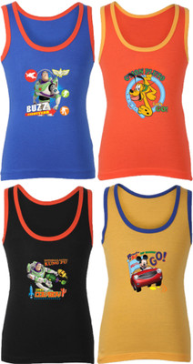 BodyCare Vest For Baby Boys Cotton Blend(Multicolor)