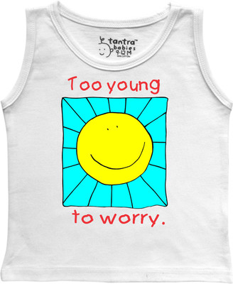 

Tantra Vest For Baby Boys Cotton(White)