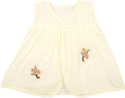 

NeedyBee Vest For Girls Cotton(Yellow)
