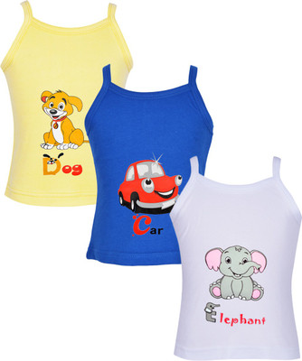 

Gkidz Vest For Baby Boys Cotton(Multicolor, White