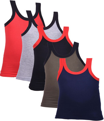 

Skipper Vest For Boys Cotton(Multicolor, Red
