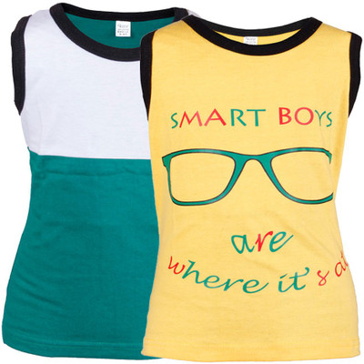 

Gkidz Vest For Boys Cotton(Yellow