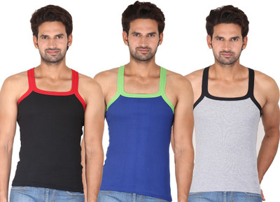 

Digsel Men Vest(Pack of 3, Red
