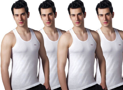 LUX Men Vest(Pack of 4)