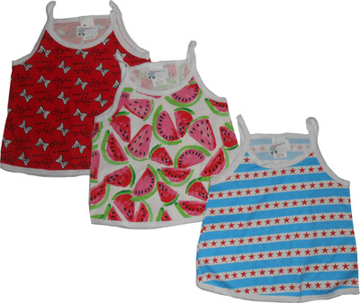 

NammaBaby Vest For Baby Girls Cotton(Multicolor