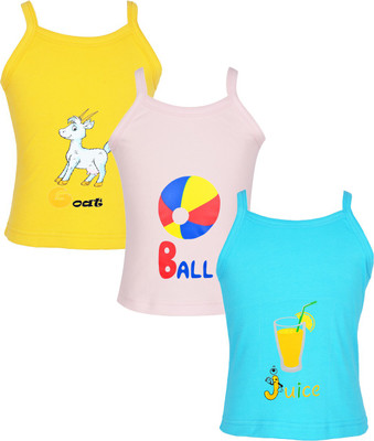 

Gkidz Vest For Baby Girls Cotton(Multicolor, Pink