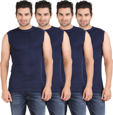 

Zippy Men Vest(Pack of 4, Navy