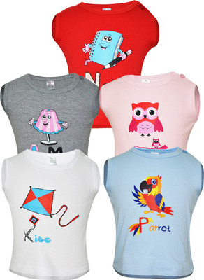 

Gkidz Vest For Baby Boys Cotton(Multicolor, White