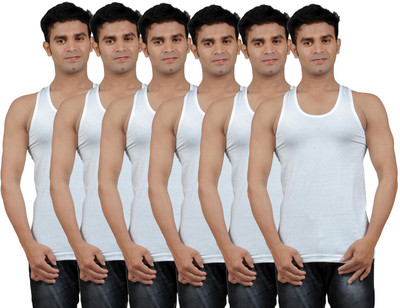 Harsha Men Vest(Pack of 6)