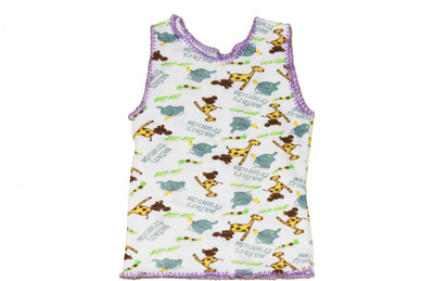 

Kiwi Vest For Baby Boys Cotton(White