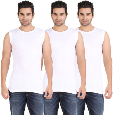 

Zippy Men Vest(Pack of 3, White